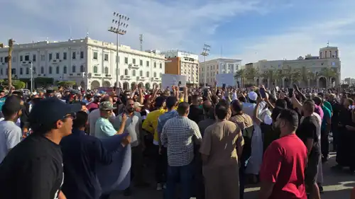 تظاهرة سابقة في ليبيا