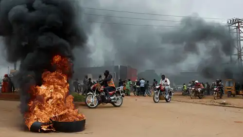 مظاهر فوضى في  الكونغو الديمقراطية