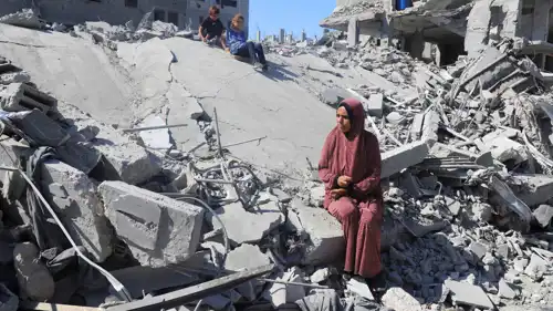 مشهد من غزة