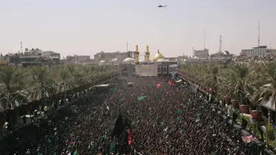 احتفالات الشيعة بالعراق قيل أن الباكستانيين اختفوا أثناء مشاركتهم فيها 