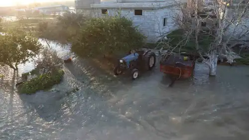 الفيضانات في سوريا 