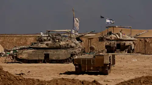 دبابات إسرائيلية شمال قطاع غزة