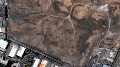 صورة فضائية لمنشأة نطنز لتخصيب اليورانيوم 