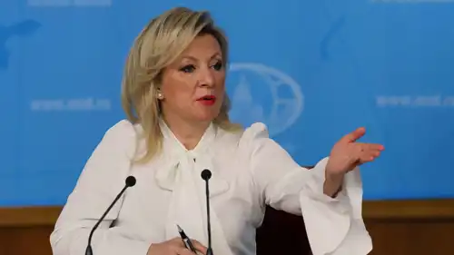 المتحدثة باسم وزارة الخارجية الروسية ماريا زاخاروفا