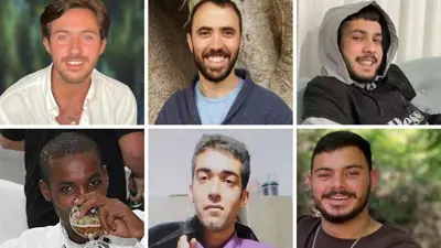 المحتجزين الستة الذين ستطلق حماس سراحهم السبت