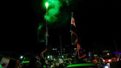 احتفالات في سوريا بعد إعلان ترامب نيته رفع العقوبات