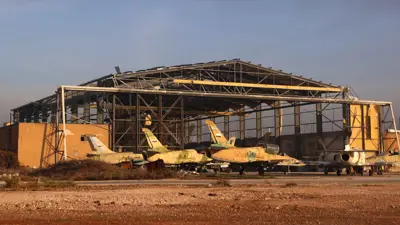 مطار للجيش السوري بعد تدميره