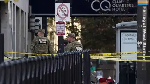 من موقع إطلاق النار قرب البيت الأبيض 