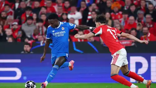 مباراة بنفيكا وريال مدريد في دوري أبطال أوروبا