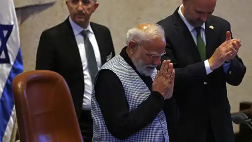 رئيس الوزراء الهندي أمام الكنيست