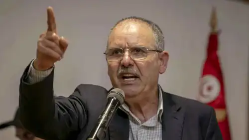  الأمين العام "المستقيل" للاتحاد التونسي للشغل نور الدين الطبوبي 