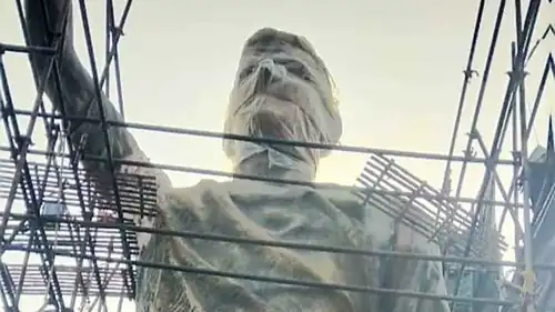 تمثال ميسي الذي سيتم الكشف عنه في الهند