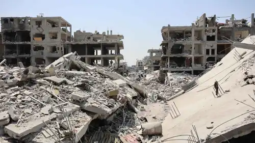 مشهد من غزة