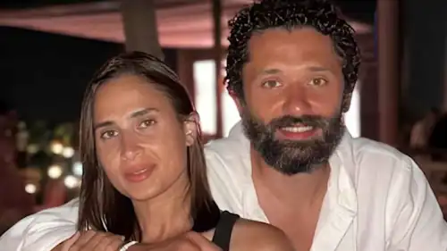 كريم محمود عبدالعزيز وآن الرفاعي