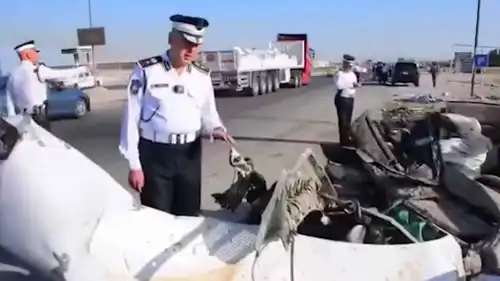 من موقع الحادث