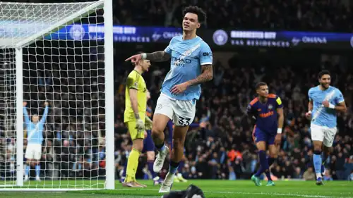 هدف مانشستر سيتي الثاني في مرمى نيوكاسل