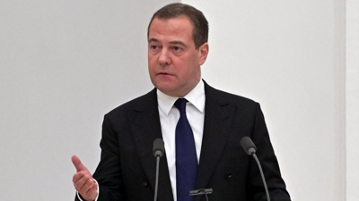 نائب رئيس مجلس الأمن الروسي دميتري مدفيديف