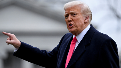 الرئيس الأمريكي دونالد ترامب