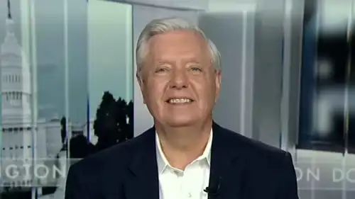 ليندسي غراهام خلال المقابلة