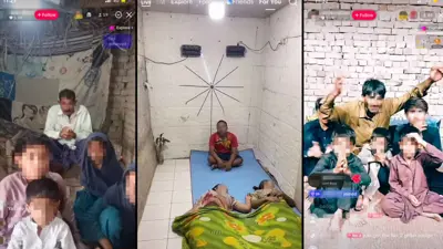 حسابات تتسول على الأطفال