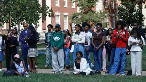 طلاب في جامعة هوارد
