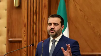 وزير الخارجية السوري أسعد الشيباني