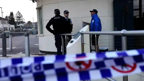 موقع إطلاق نار في شاطئ بوندي في سيدني