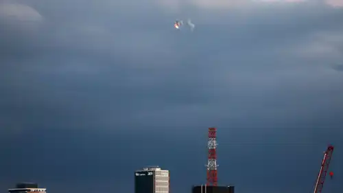 هجوم صاروخي إيراني على إسرائيل