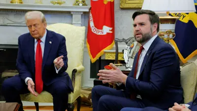 الرئيس ترامب ونائبه فانس