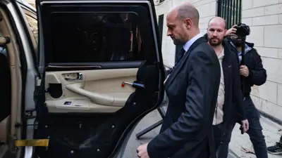 وزير الخارجية الفرنسي خلال زيارته إلى دمشق مؤخراً