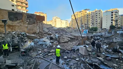 غارة إسرائيلية على الضاحية الجنوبية لبيروت