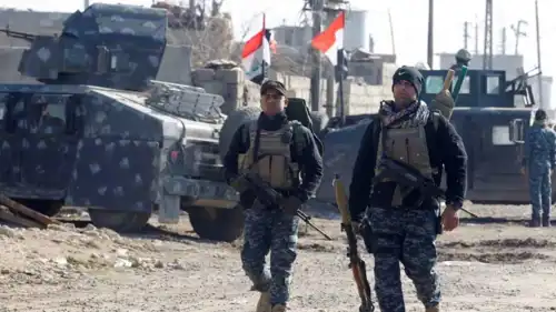 عناصر من الشرطة العراقية