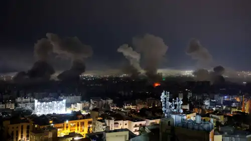 قصف إسرائيلي على الضاحية الجنوبية لبيروت