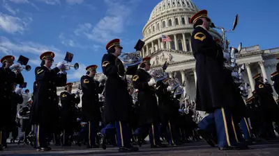  بروفة أمام الكابيتول قبل تنصيب ترامب