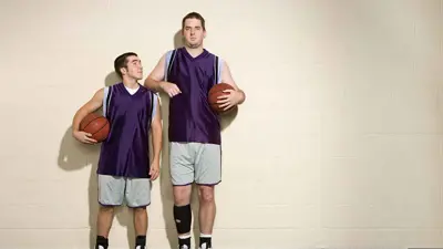 فرق الطول بين الرجال