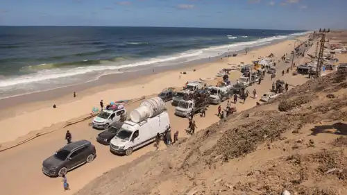 نازحون في قطاع غزة