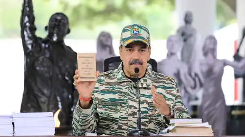 الرئيس الفنزويلي نيكولاس مادورو