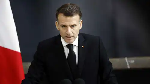 الرئيس الفرنسي إيمانويل ماكرون