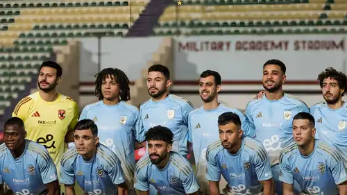 لاعبو الأهلي المصري
