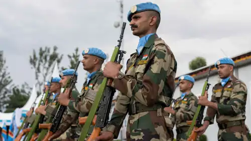 جنود من قوات حفظ السلام التابعة للأمم المتحدة