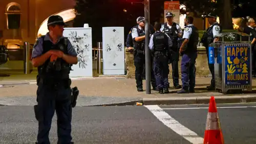 الشرطة الأسترالية في موقع حادث إطلاق النار