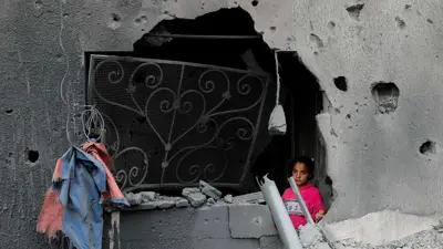 مشهد من غزة