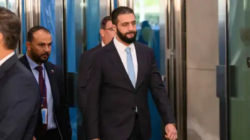 الرئيس السوري أحمد الشرع