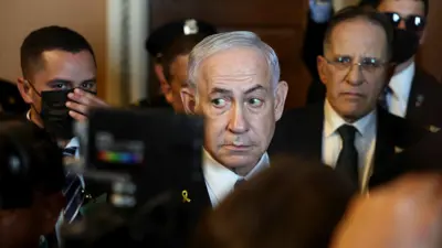 رئيس الوزراء الإسرائيلي بنيامين نتنياهو