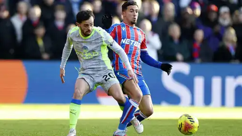 مباراة مانشستر سيتي ضد كريستال بالاس بالدوري الإنجليزي