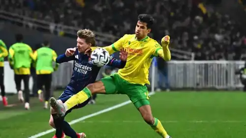 مباراة نانت وليون في الدوري الفرنسي