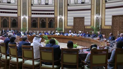 جانب من حضور مؤتمر القاهرة