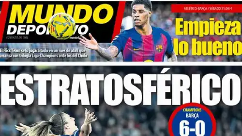 غلاف صحيفة موندو ديبورتيفو