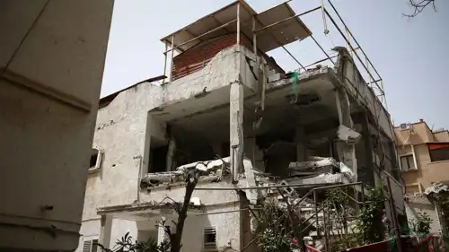 من الهجمات الإيرانية على إسرائيل