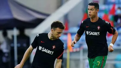 كريستيانو رونالدو وديوغو غوتا